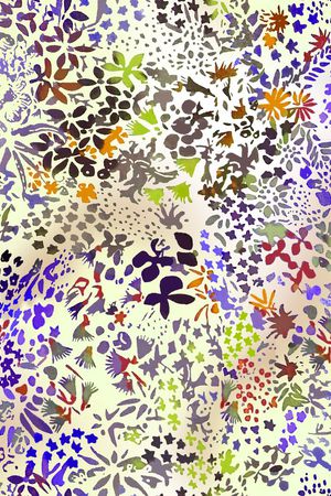 小碎花印花华亿平台图片