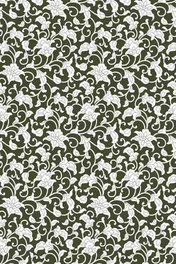 627482-小花白色底