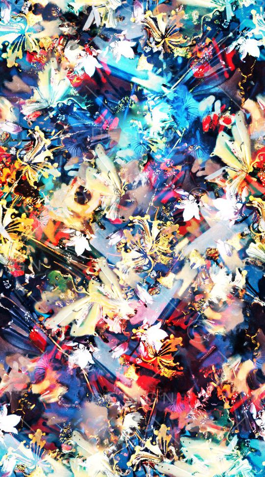 抽象印花华亿平台图片