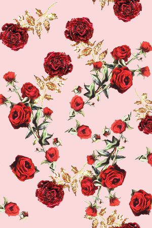 抽象印花华亿平台图片