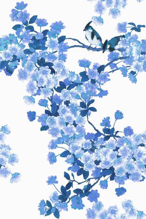 花朵印花华亿平台图片