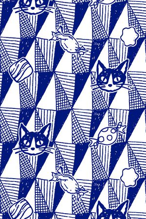 几何印花华亿平台图片