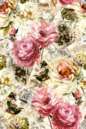 抽象印花华亿平台图片