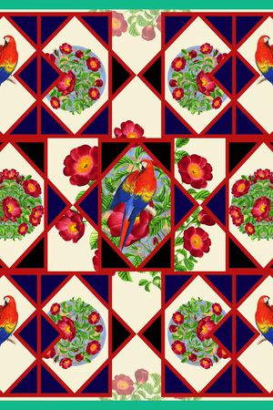 花朵印花华亿平台图片