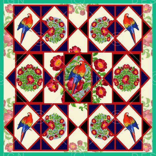 花朵印花华亿平台图片