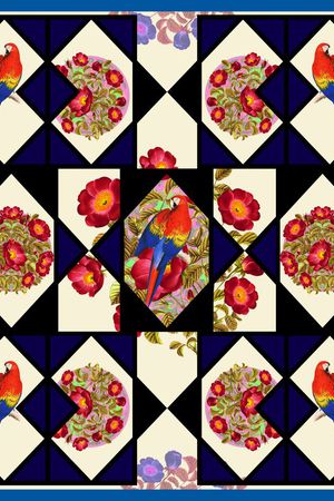 花朵印花华亿平台图片