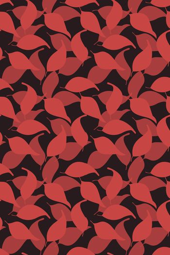 叶子、覆盖、多、尹、满地印花华亿平台图片