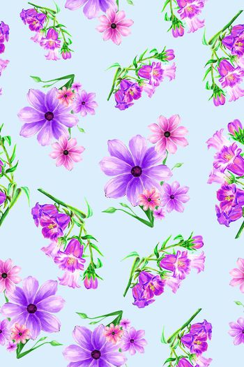 627730-水彩清爽花朵05709