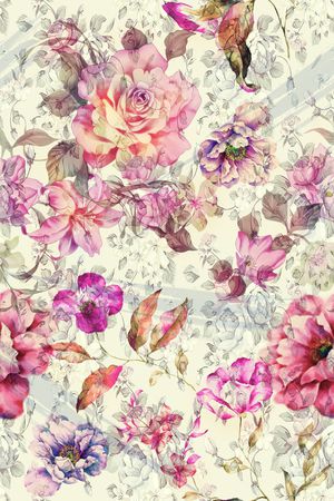 清新印花华亿平台图片