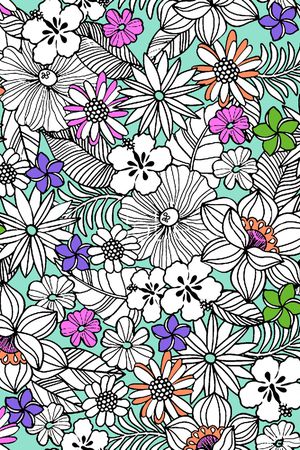 小碎花印花华亿平台图片