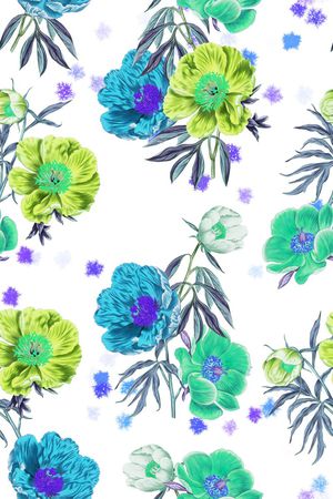 清新印花华亿平台图片