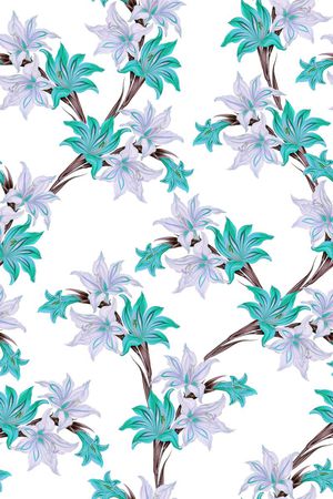 花卉植物印花华亿平台图片