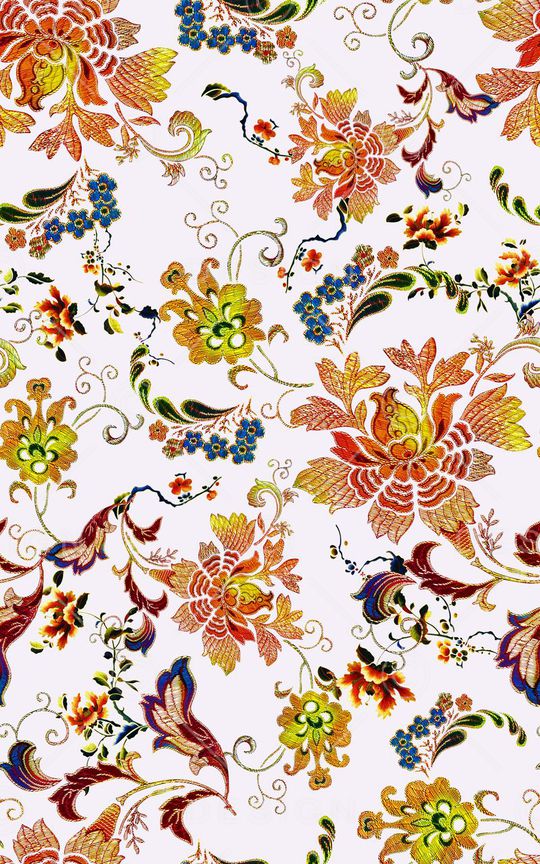 花朵印花华亿平台图片