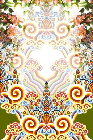 民族风印花华亿平台图片