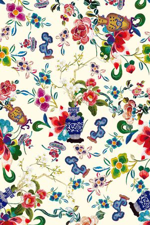 花朵印花华亿平台图片