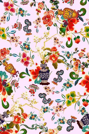 花朵印花华亿平台图片