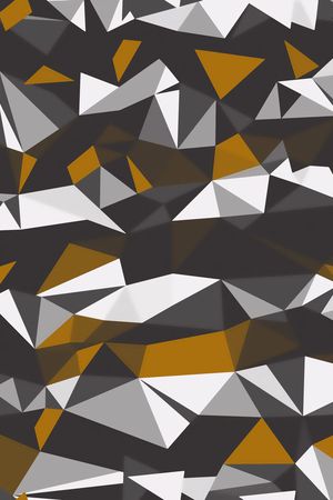 不规则几何印花华亿平台图片