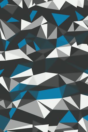 不规则几何印花华亿平台图片