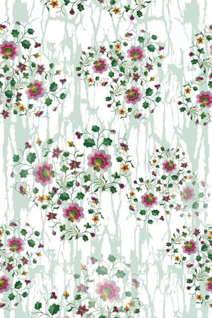 花卉花丛印花华亿平台图片