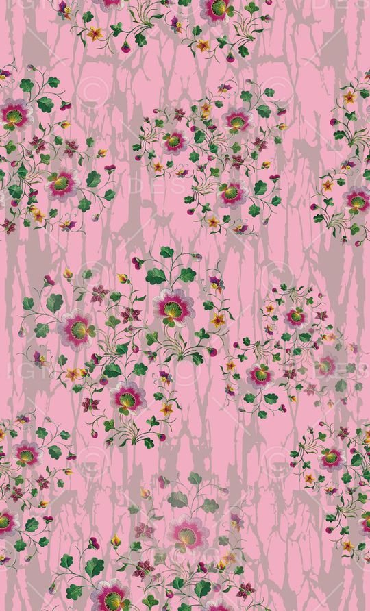 花卉花丛印花华亿平台图片