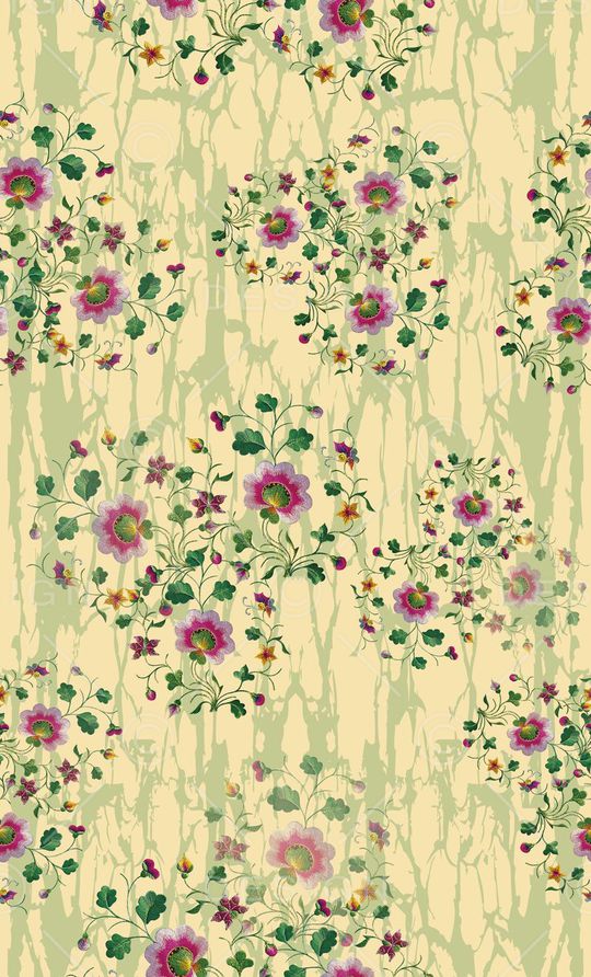 花卉花丛印花华亿平台图片