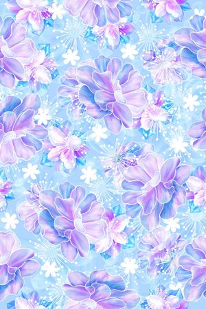 原创手绘印花华亿平台图片