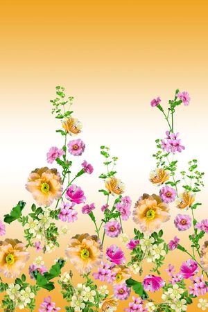 小碎花印花华亿平台图片