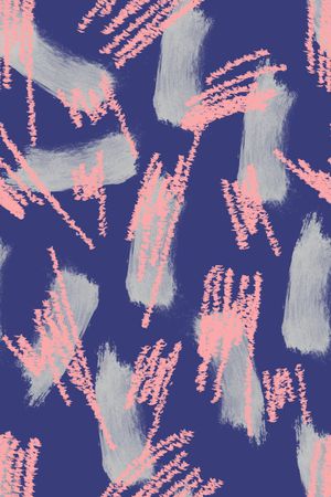 手绘水墨笔刷痕迹。2017年女装风衣华亿平台印花华亿平台图片