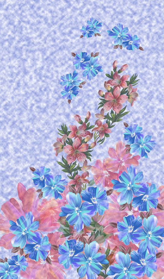 植物花卉印花华亿平台图片