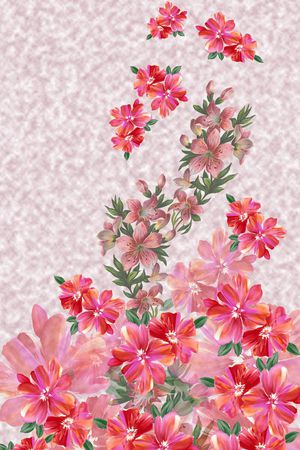 植物花卉印花华亿平台图片