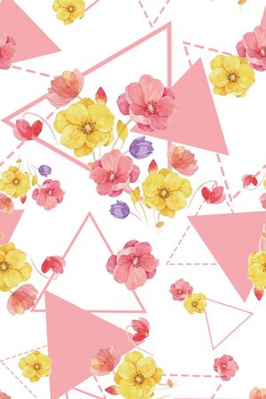 几何印花华亿平台图片