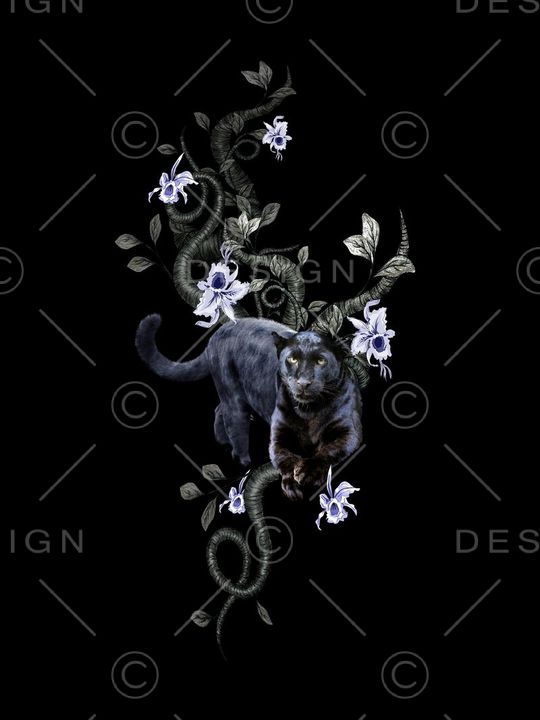 SHO手绘LV中国风风格印花华亿平台图片