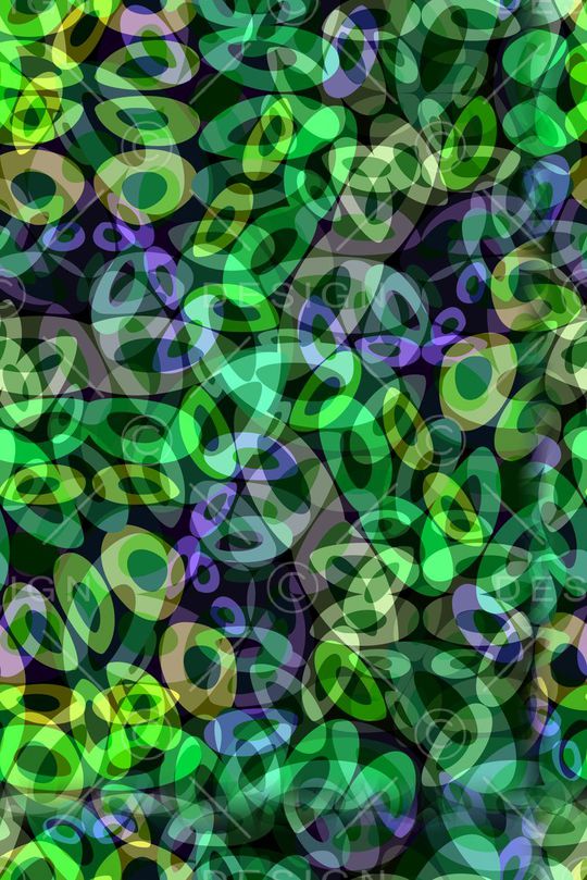 不规则几何印花华亿平台图片