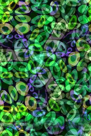 不规则几何印花华亿平台图片