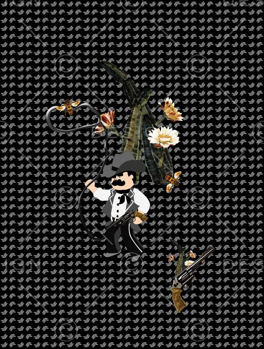 D&G杜嘉班纳流行蜜蜂仙人掌花印花华亿平台图片