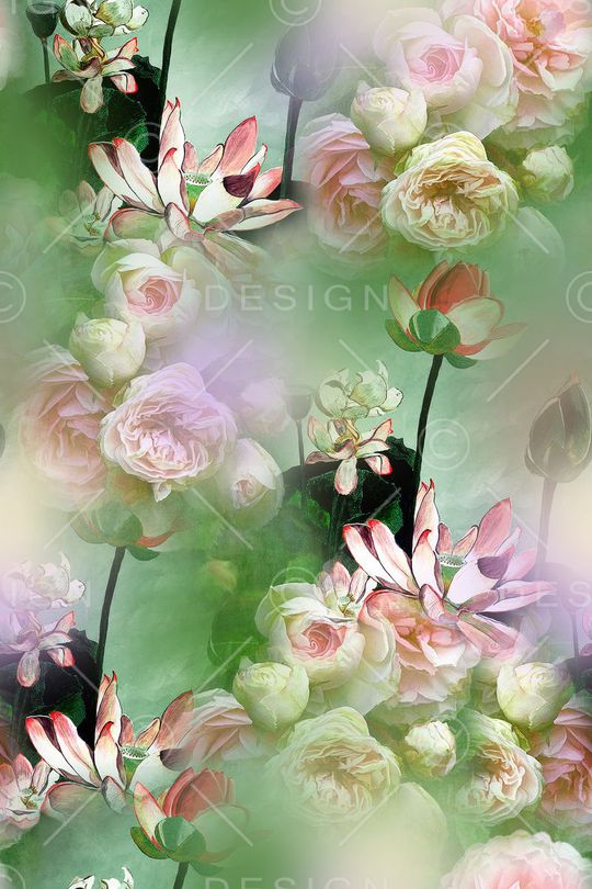 中国风印花华亿平台图片