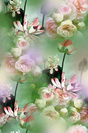 中国风印花华亿平台图片