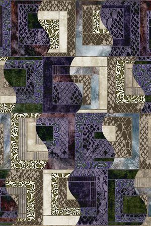 抽象印花华亿平台图片