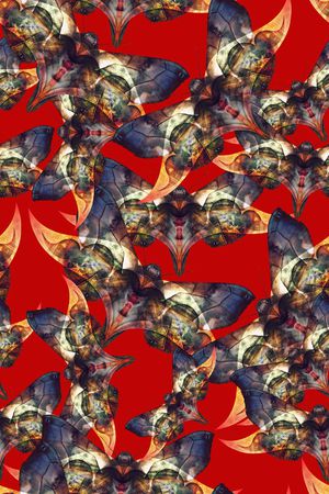 酒红底印花华亿平台图片