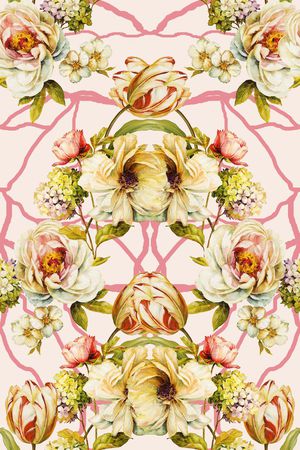 花朵印花华亿平台图片