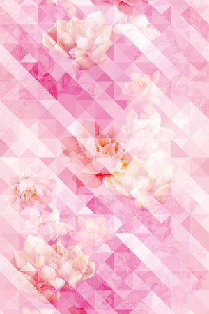 格子印花华亿平台图片