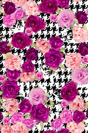 花朵印花华亿平台图片