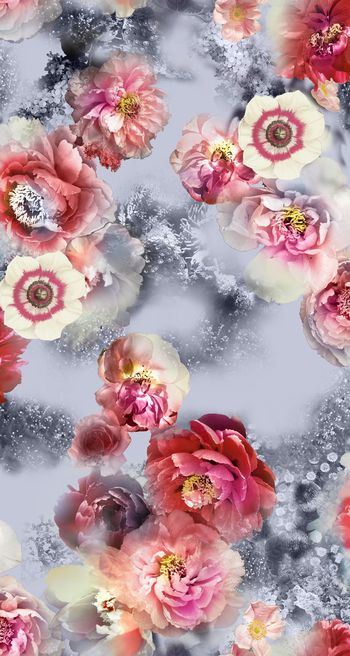 花朵印花华亿平台图片