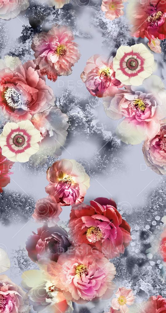 花朵印花华亿平台图片