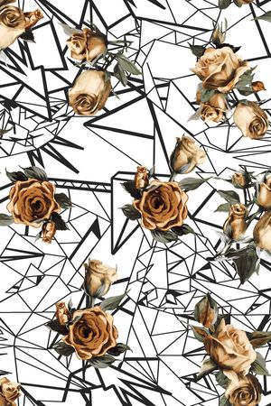 清新印花华亿平台图片