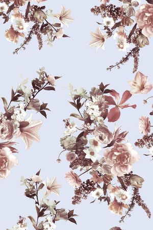 花朵印花华亿平台图片