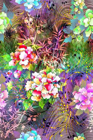 大花印花华亿平台图片