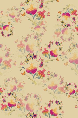 植物花卉印花华亿平台图片