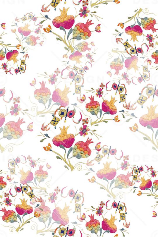 植物花卉印花华亿平台图片