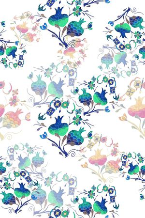 植物花卉印花华亿平台图片